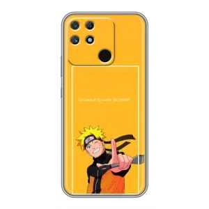 Чехол с принтом «Аниме Наруто» для Realme NARZO 50A