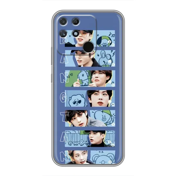 Чохол з принтом «Bangtan» для Realme NARZO 50A