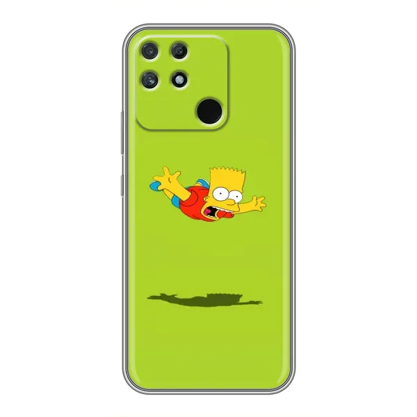 Чехол с принтом «Барт Симпсон» для Realme NARZO 50A Чехол с принтом «Барт Симпсон» для Realme NARZO 50A