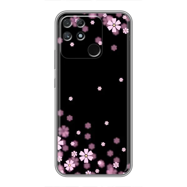 Чехол с принтом «Цветочки маленькие» для Realme NARZO 50A