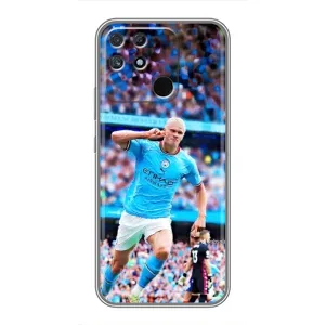 Чехлы с футболистом Ерлинг Холанд для Realme NARZO 50A (AlphaPrint)