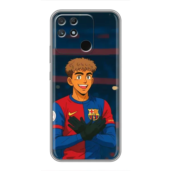 Чохол з принтом «Футболіст Ямаль» для Realme NARZO 50A