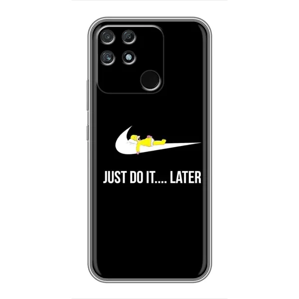 Чехол с принтом «Гомер Later» для Realme NARZO 50A Чехол с принтом «Гомер Later» для Realme NARZO 50A