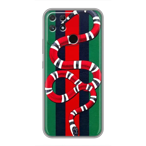 Чохол з принтом «Gucci змія» для Realme NARZO 50A