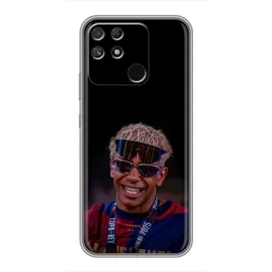 Чехол с футболистом Ламин Ямаль Realme NARZO 50A (Yamal)