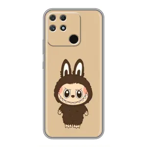 Чохол з Лабубу на Realme NARZO 50A (Bored Ape в червоному)