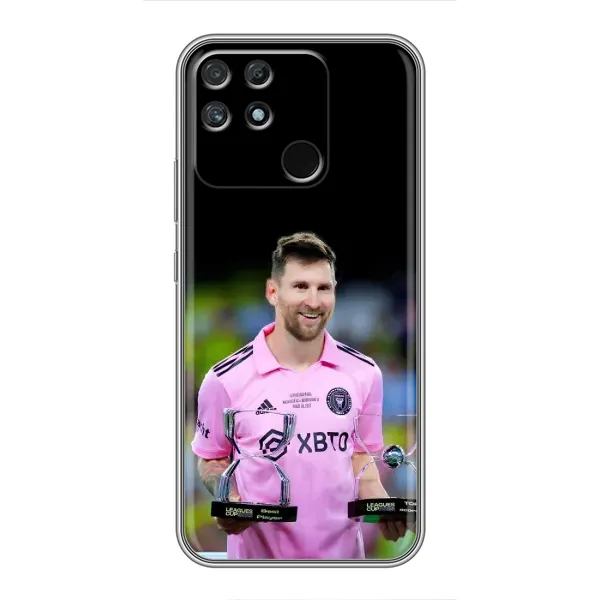 Чехол с принтом «Кубки Месси» для Realme NARZO 50A Чехол с принтом «Кубки Месси» для Realme NARZO 50A
