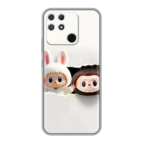 Чохол з принтом «Лабубу» для Realme NARZO 50A