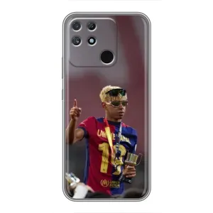 Чехол с футболистом Ламин Ямаль Realme NARZO 50A (Lamine Yamal)