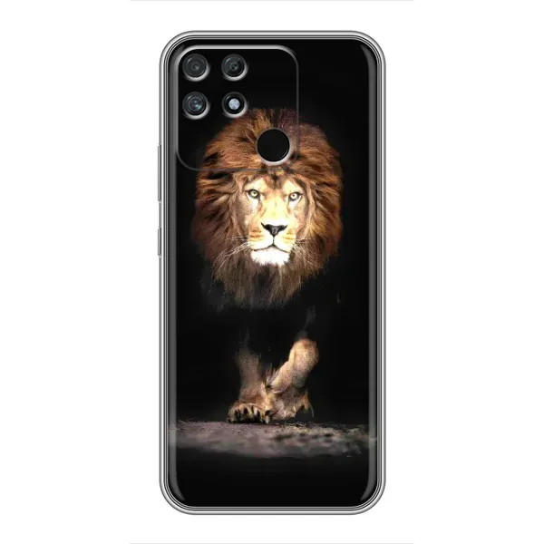 Чехол с принтом «Лев» для Realme NARZO 50A Чехол с принтом «Лев» для Realme NARZO 50A