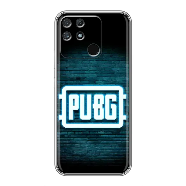 Чохол з принтом «Лого PUBG» для Realme NARZO 50A