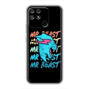 Чехол с принтом «logo Mr beast» для Realme NARZO 50A