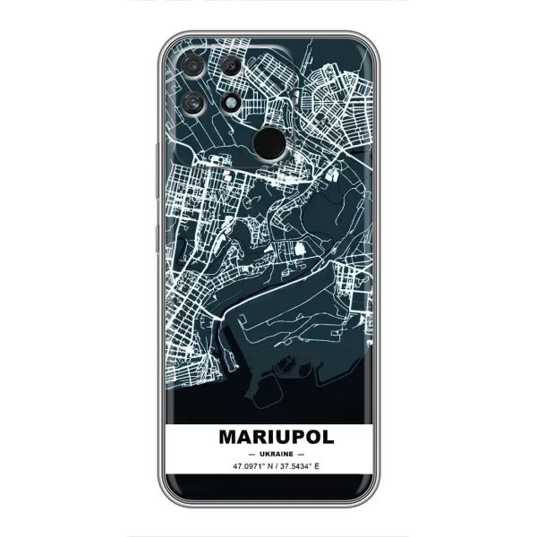 Чохол з принтом «Маріуполь» для Realme NARZO 50A Чохол з принтом «Маріуполь» для Realme NARZO 50A