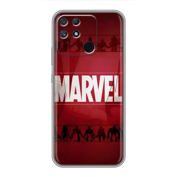Чохол з принтом «MARVEL» для Realme NARZO 50A Чохол з принтом «MARVEL» для Realme NARZO 50A
