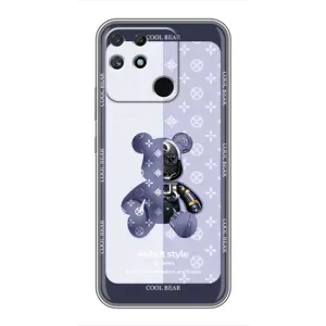 Круті Чохли Луі Віттон для Realme NARZO 50A (AlphaPrint) (Медведик LV)