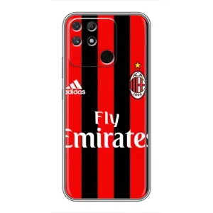 Чохли для Realme NARZO 50A (VPrint) - Футбольні клуби (Milan)