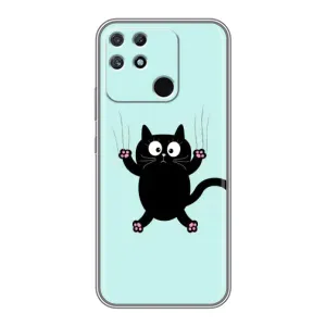 Чохол з принтом «Падаючий кіт» для Realme NARZO 50A