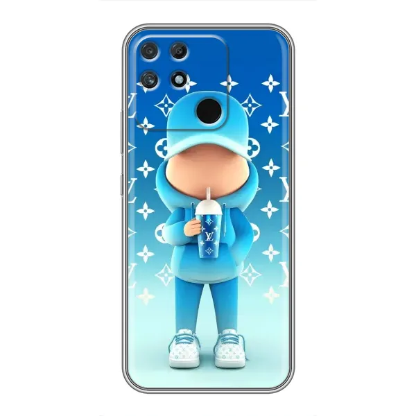 Чохол з принтом «Хлопець LV» для Realme NARZO 50A