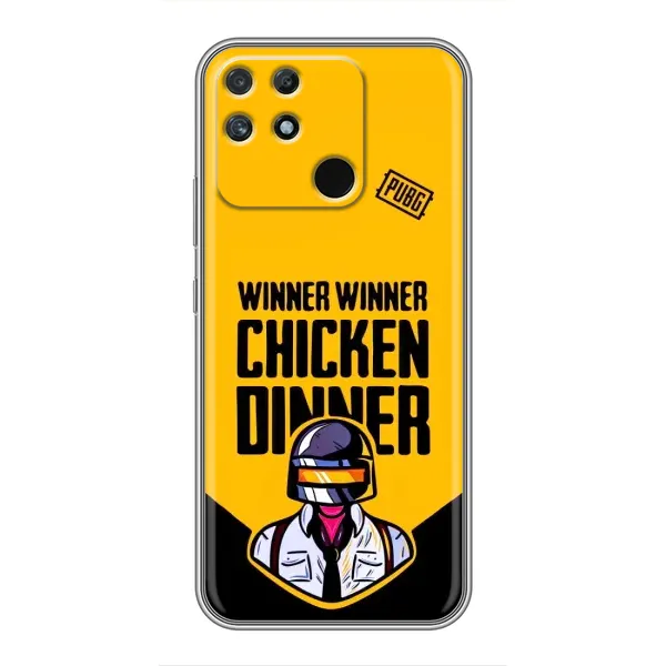 Чохол з принтом «Pubg шолом» для Realme NARZO 50A