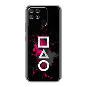 Чохол Гра в кальмара для Realme NARZO 50A (Символи Гра кальмара)