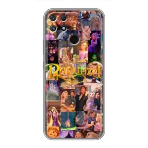Чохол Рапунцель для Realme NARZO 50A (Колаж Рапунцель)
