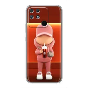 Круті Чохли Луі Віттон для Realme NARZO 50A (AlphaPrint) (З Кавою)