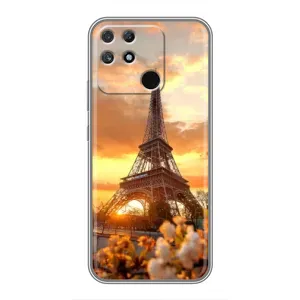 Чохол Ейфелева Вежа Realme NARZO 50A - (AlphaPrint) (Сонячня вежа)