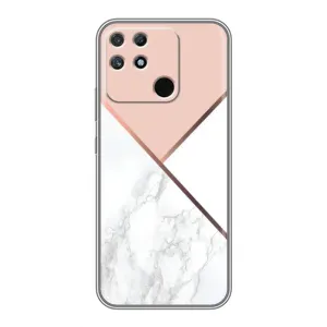 Мраморний чехол на Realme NARZO 50A (VPrint) (Тройний мрамор)