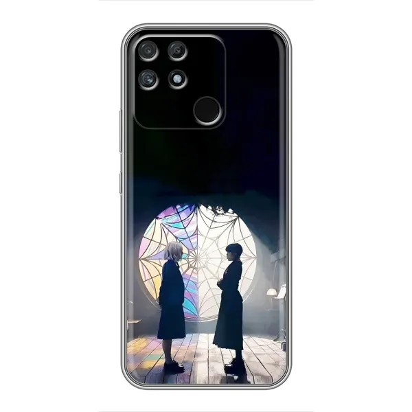 Чохол з принтом «Венздей та Інід» для Realme NARZO 50A Чохол з принтом «Венздей та Інід» для Realme NARZO 50A