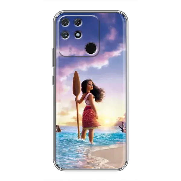 Чохол з принтом «Моана з веслом» для Realme NARZO 50A Чохол з принтом «Моана з веслом» для Realme NARZO 50A
