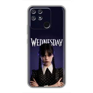 Чохли Венсдей на Realme NARZO 50A Уенсдей (AlphaPrint) (Wednesday)