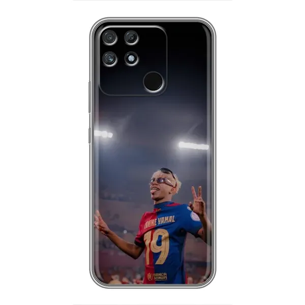 Чохол з принтом «Ямаль на стадіоні» для Realme NARZO 50A