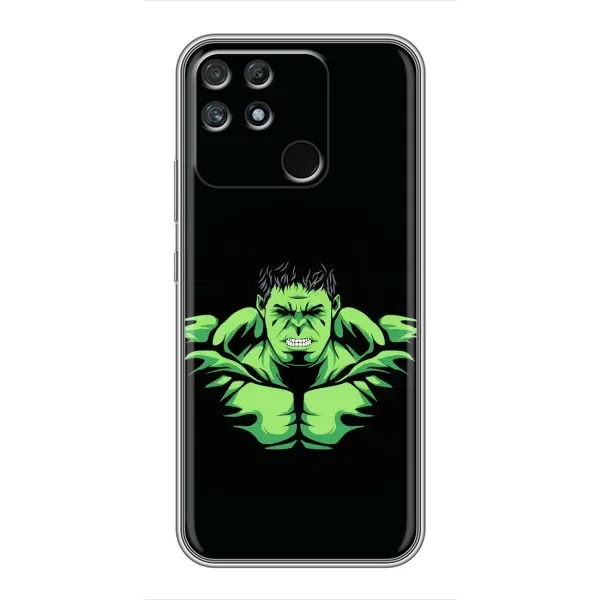 Чохол з принтом «Зелений Халк» для Realme NARZO 50A