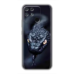 Чохол з принтом «Чорна змія» для Realme NARZO 50A