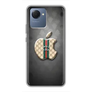 Чехлы ГУЧЧИ для Реалми Нарзо 50i Прайм (AlphaPrint) (Apple gucci)
