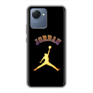 Чехлы для Realme NARZO 50i Prime - с картинкой JORDAN (AlphaPrint) (Jordan Gold)