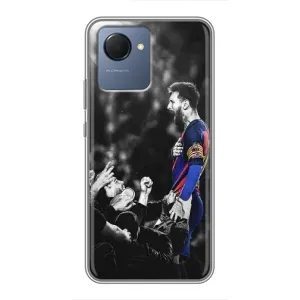 Чехлы Месси для Realme NARZO 50i Prime (AlphaPrint) (Lionel Messi)