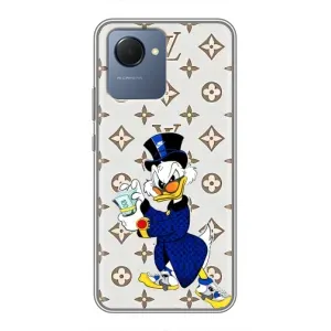 Чехлы для Realme NARZO 50i Prime - Скрудж МакДак Louis Vuitton (PREMIUMPrint) (Макдак на стиле)