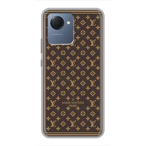 Чехлы Луи Витон для Realme NARZO 50i Prime (AlphaPrint - LOUIS VUITTON) (обои LV)