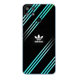 Чохли Адидас для Realme NARZO 80 Lite 4G (AlphaPrint) (Адідас з полосами)