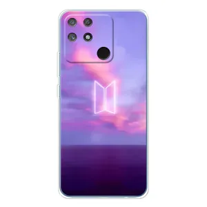 Чохли BTS для Realme NARZO 80 Lite 4G (AlphaPrint) (BTS логотип)