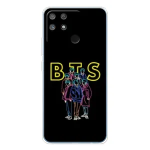 Чохли BTS для Realme NARZO 80 Lite 4G (AlphaPrint) (BTS стайл)