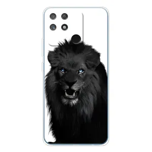 Чохли з картинкою животних Realme NARZO 80 Lite 4G (Чорний ЛЕВ)