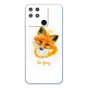 Чохли з картинкою Лисичка для Realme NARZO 80 Lite 4G (VPrint) (Дівчинка Лиса)