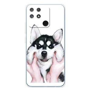 Чохли з собаками для Realme NARZO 80 Lite 4G (VPrint) (Радісний Хаскі)
