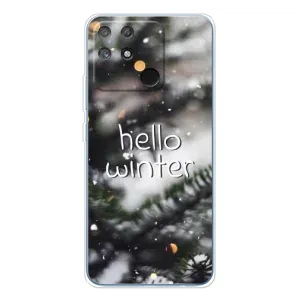 Новорічні, Святкові Чохли для Realme NARZO 80 Lite 4G - 2024 год (Hello winter)