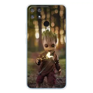 Чохол МАРВЕЛ для Нарзо 80 Лайт 4Джі (AlphaPrint) (I am Groot)