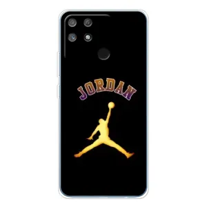 Чохли для Realme NARZO 80 Lite 4G - з картинкою JORDAN (AlphaPrint) (Jordan Gold)