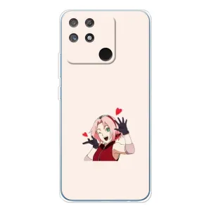 Чохли Персонажі Аніме Наруто для Realme NARZO 80 Lite 4G (AlphaPrint) (Лайк Сакура)