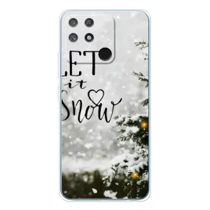 Новорічні, Святкові Чохли для Realme NARZO 80 Lite 4G - 2024 год (Let it snow)